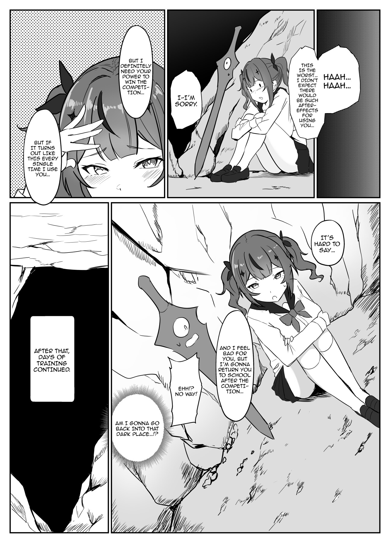 Hentai Manga Comic-Reincarnated As A Demon Sword ~After Reincarnating As The Strongest Demon Sword, I'm Making The Beauty Who Got Me Become Horny Every Time She Uses Me~-Read-14